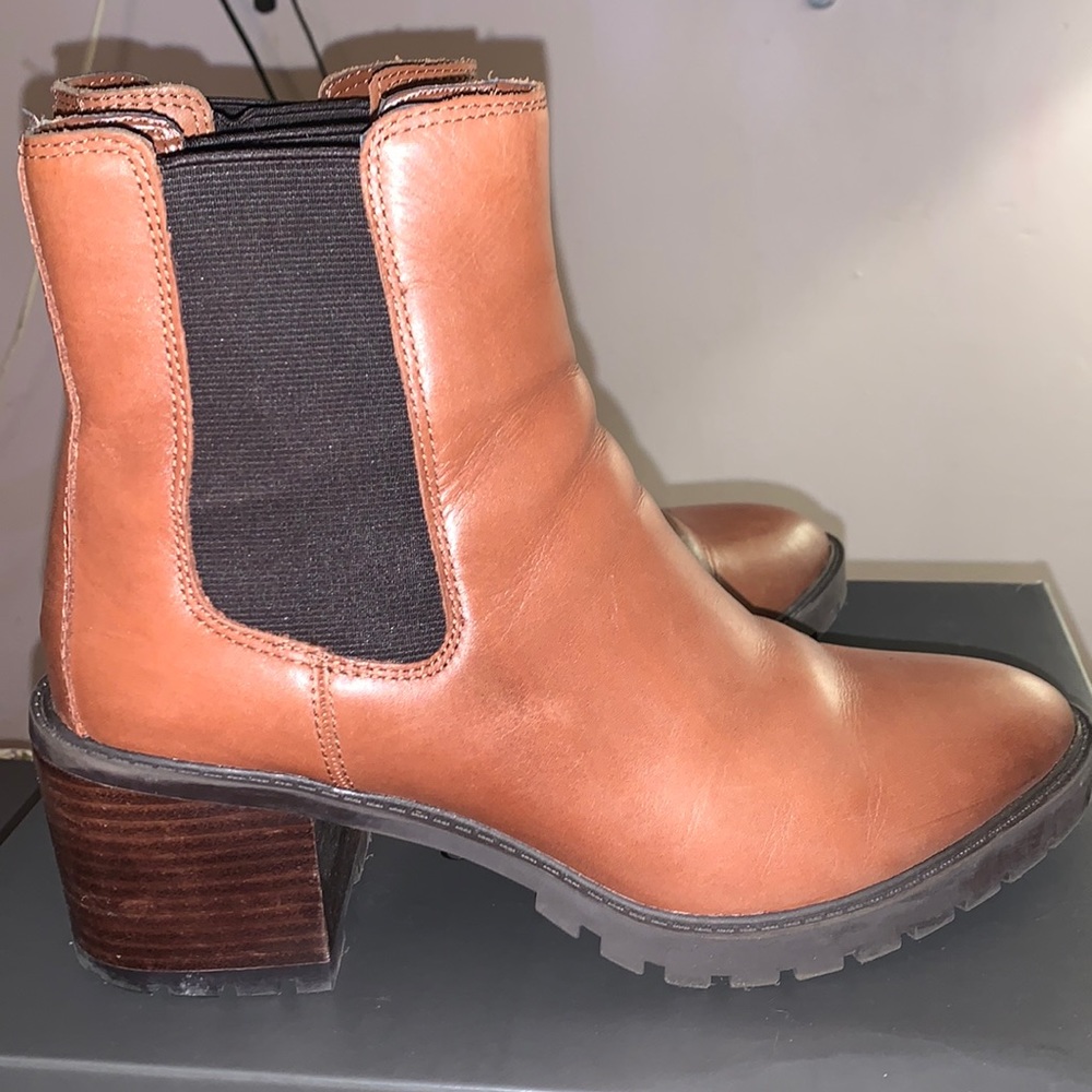 Vince Camuto Chunky Heel Boots